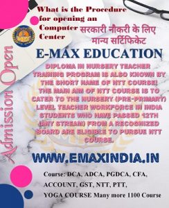 What is the Procedure for Opening an Computer Center in Manipur